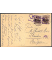Belgique occupée, timbre Deutsches Reich Belgien 3 cent 1914, cachet allemand censure, carte postale Tournai, Grand'Place
