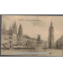 Belgique occupée, timbre Deutsches Reich Belgien 3 cent 1914, cachet allemand censure, carte postale Tournai, Grand'Place