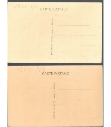 Art grec, Athènes, L'Erecthtéron, L'Acropole, Temple de Jupiter, Le Parthénon, 1930 - 4 cartes postales Grèce antique, Antiquité