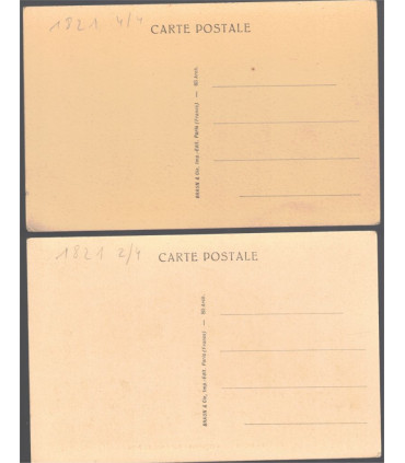 Art grec, Athènes, L'Erecthtéron, L'Acropole, Temple de Jupiter, Le Parthénon, 1930 - 4 cartes postales Grèce antique, Antiquité