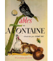Fables de La Fontaine, illustrées par André Pec, 1952 -, beau livre d'images, contes, littérature XVIIe s.,