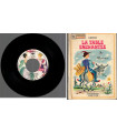 Disque Livre, conte audio - La table enchantée, conte de Grimm, narratrice Micheline Presle - disque 45 tours, contes, cinéma