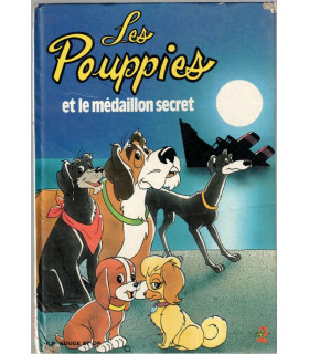 Les Pouppies et le médaillon secret, Valérie Fert, Anne Leduc-Dardill 1986 - dessin animé Antenne 2, album BD enfants