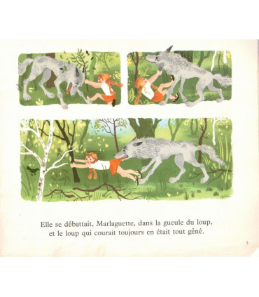 Marlaguette, Marie Colmont, 1959 - Père Castor, contes pour enfants, premier livre de lecture,