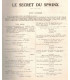 Le secret du Sphinx, Maurice Rostand, acteurs Ida Rubinstein, Yonnel - La Petite Illustration Théâtre n°119 1924