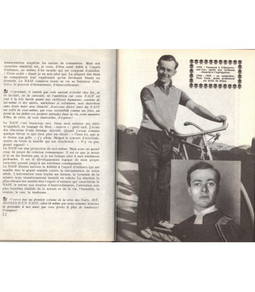 Mémoires d'un naïf, Paul Guth, 1963 - collection CB Cercle du bibliophile,