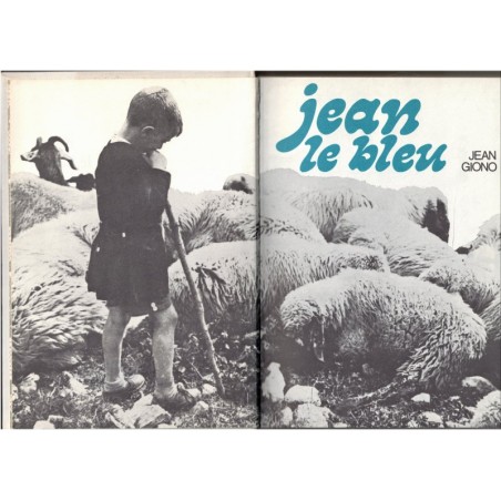 Jean le bleu, Jean Giono, 1968 -  Collection Club de la Femme