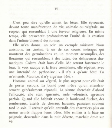 Près de Colette, Maurice Goudeket, 1966 -  Collection Club de la Femme