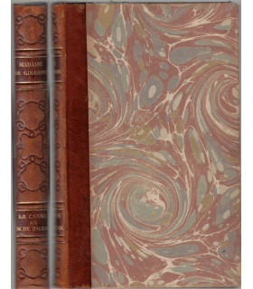 La canne de M. de Balzac, Madame Emile de Girardin, Delphine de Girardin -,  Gallia, dos cuir,
