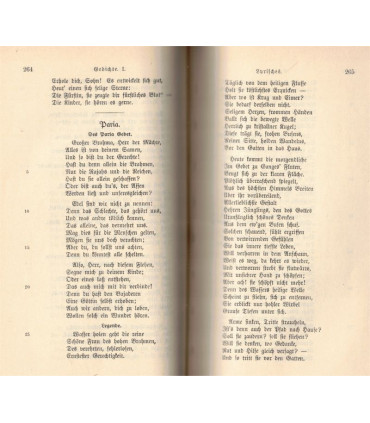Goethe Gedichte, Theodor Friedrich, - Lederbindung, dos cuir, XVIIIe siècle, poésie, littérature allemande,