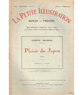 Plaisir du Japon, T2, Ludovic Naudeau - roman populaire, La Petite Illustration Roman N°25 1922