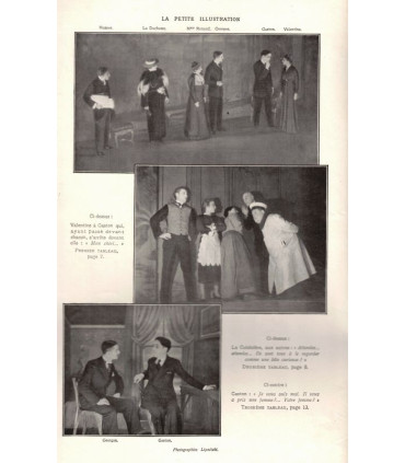 Le voyageur sans bagage, Jean Anouilh, acteurs Pitoëff, Ludmilla Pitoëff - La Petite Illustration Théâtre n°411 1937