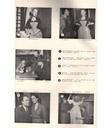 Notre-Dame d'en Haut, Jean-jacques Bernard, acteurs Madeleine Ozeray, Louis Arbessier  - France Illustration N°102 1952
