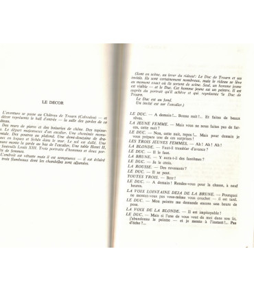 Sacha Guitry, théâtre Tome 11, N'écoutez pas Mesdames, Une folie, La fin du monde, 1962