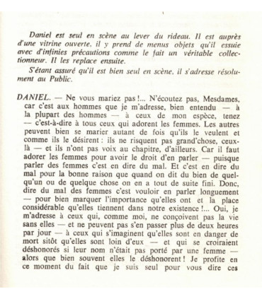 Sacha Guitry, théâtre Tome 11, N'écoutez pas Mesdames, Une folie, La fin du monde, 1962