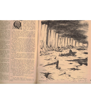 L'étonnante aventure de Roald Amundsen, Edouard Peisson, T2 - conquête Pôle Nord Arctique,  France Illustration roman N°93 1951