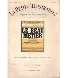 Le beau métier, Henri Clerc, acteurs Arquillière, Francoeur, - La Petite Illustration Théâtre n°250 1930