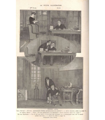 Le beau métier, Henri Clerc, acteurs Arquillière, Francoeur, - La Petite Illustration Théâtre n°250 1930