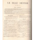 Le beau métier, Henri Clerc, acteurs Arquillière, Francoeur, - La Petite Illustration Théâtre n°250 1930