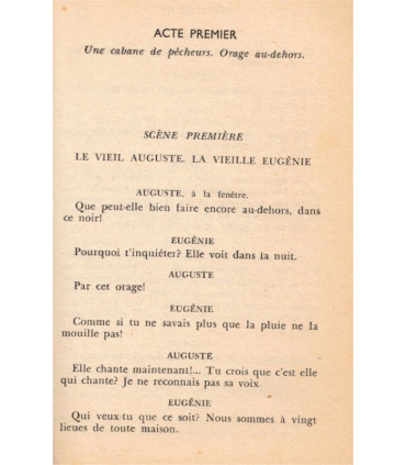 Ondine, Jean Giraudoux, 1966  - Peuple des eaux, conte, théâtre