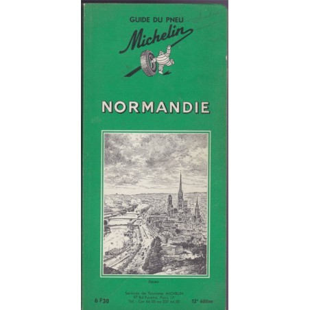 Guide du pneu Michelin, Normandie 1965