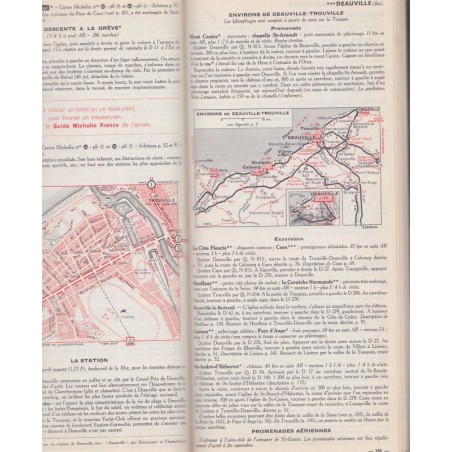 Guide du pneu Michelin, Normandie 1965