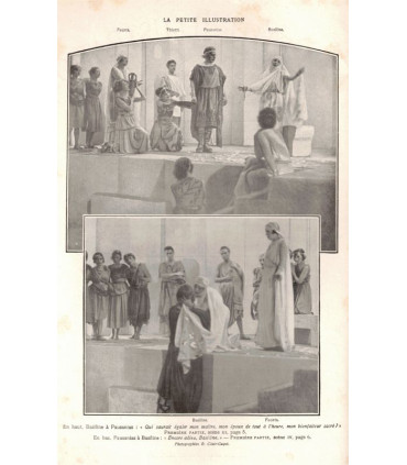 Les vrais dieux, Georges de Porto-Riche - Le voile du bonheur, Georges Clémenceau - La Petite Illustration Théâtre n°248 1930