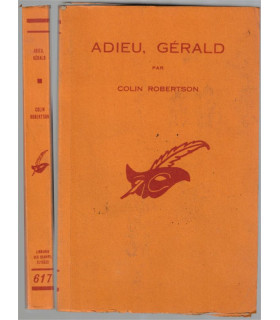 Adieu Gérald, Colin Robertson, 1958 -, Le Masque, roman policier,