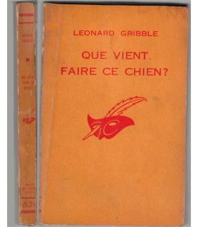 Que vient faire ce chien ? Leonard Gribble, 1964 -, Le Masque, roman policier,