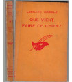 Que vient faire ce chien ? Leonard Gribble, 1964 -, Le Masque, roman policier,