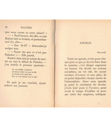 Paludes, André Gide, 1943 - journal intime