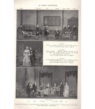 Vive le Roi, T2, Louis Verneuil, acteurs Elvire Popesco, Louis Seigner - La Petite Illustration Théâtre n°385 1936