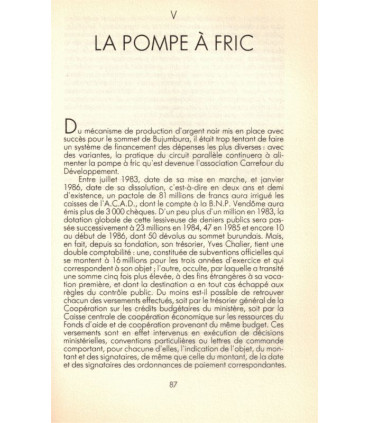 Les grandes énigmes de notre temps, Enquête sur un Carrefour dangereux, Jaques Derogy 1991 - France Afrique corruption politique