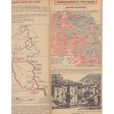 Guide du pneu Michelin, Dauphiné 1948