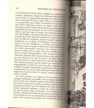 Histoire de l'esclavage de l'Antiquité à nos jours, T1, Yves Verbeek, 1976 - reliure cuir, François Beauval