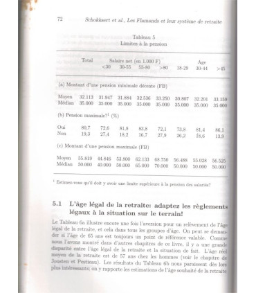 Réflexions sur l'avenir de nos retraites, Belgique, 2000, Pierre Pestieau - économie, protection sociale,