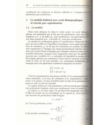 Le choix du système de retraite, 1999, Patrick Artus, Florence Legros - économie, protection sociale, dédicacé,