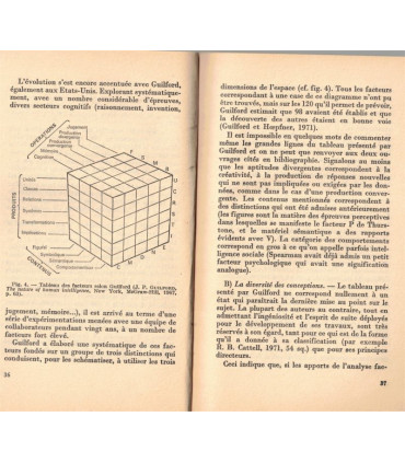 L'intelligence, Pierre Oléron, 1982 -  Que sais-je,