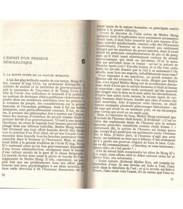 La philosophie de Confucius, Liu Wu-Chi, 1963 - philosophes, Chine impériale, philosophie chinoise