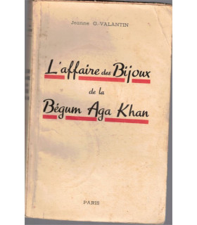L'affaire des bijoux de la Bégum Aga Khan, Jeanne Georges-Valantin, 1955 - faits-divers