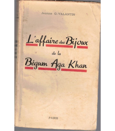 L'affaire des bijoux de la Bégum Aga Khan, Jeanne Georges-Valantin, 1955 - faits-divers
