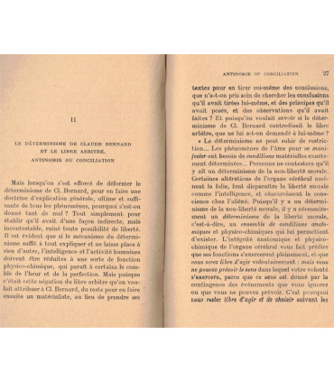 Claude Bernard et le matérialisme, Pierre Lamy, 1939 - philosophie, philosophes français
