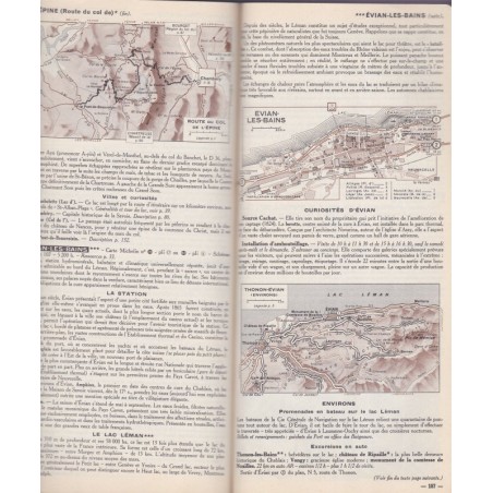 Guide du pneu Michelin, Alpes Savoie Dauphiné 1965