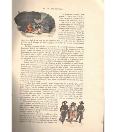 Le Cid est revenu, Jean Camp - San Pedro de Cardena Espagne, roman populaire, La Petite Illustration Roman N°240 1931