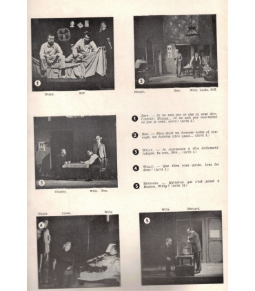 La mort d'un commis voyageur, Arthur Miller, Théâtre national de Belgique   - France Illustration N°106 1952