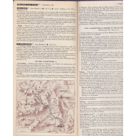 Guide du pneu Michelin, Alpes Savoie Dauphiné 1965
