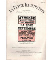 La rose de septembre, Jacques Deval, acteurs Lucien Rozenberg, Madeleine Soria  - La Petite Illustration Théâtre n°164 1926