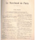 Le marchand de Paris, Edmond Fleg, acteurs Maurice de Féraudy, Marie Bell  - La Petite Illustration Théâtre n°164 1926