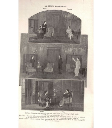 Amours, Paul Nivoix, acteurs Suzanne-Desprès, Jacques Dumesnil  - La Petite Illustration Théâtre n°223 1929