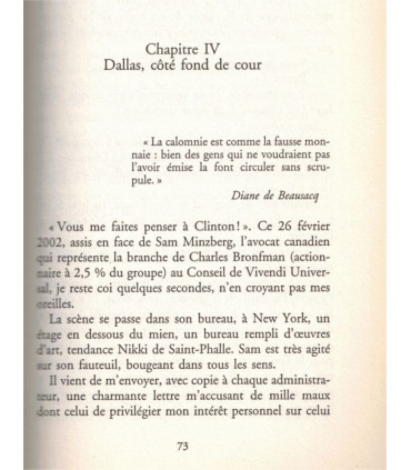 Mon vrai journal, Jean-Marie Messier, 2002 - hommes d'affaires, Vivendi médias, finances